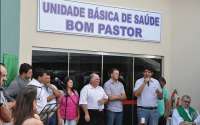 Quedas - Prefeito Edson do prado entrega a UBS no Bom Pastor