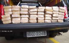 Laranjeiras - PRF apreende quase 80 quilos de crack na BR 277