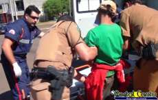 Guaraniaçu - Morador de Campo Bonito resiste atendimento do SAMU e polícia precisa ser chamada