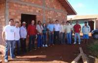 Laranjeiras - Vereadores vistoriam obras em dois Conjuntos Habitacionais em andamento no município