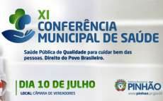 Pinhão - Acontece nesta sexta, dia 10 a XI Conferência da Saúde