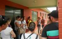 Laranjeiras - Alunos do curso Interdisciplinar em Educação no Campo da UFFS visitam terra indígena