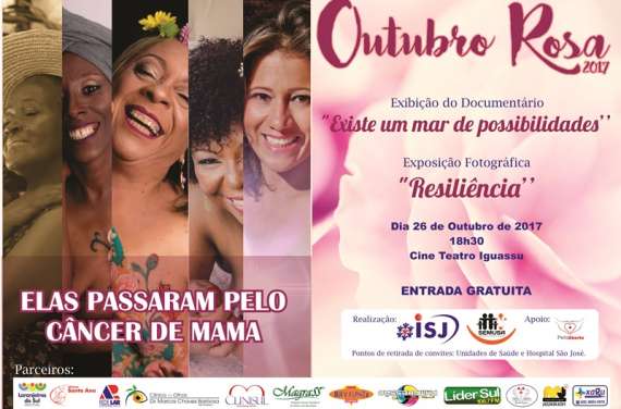 Laranjeiras - Instituto São José em parceria com a Semusa vai realizar exposição fotográfica sobre o câncer de mama