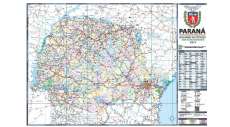 Governo do Paraná lança novo mapa rodoviário elaborado com imagens de satélite