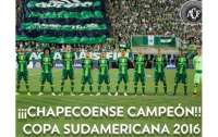 Conmebol declara Chapecoense campeã da Copa Sul-Americana