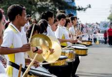 Pinhão - Centenas de pessoas prestigiam Desfile Cívico