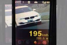 Radar flagra carro a 195 km/h em rodovia na PR-151