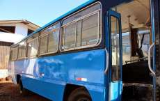 Palmital - Ônibus de estudantes é reformado