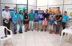 Cantagalo - Reunião da ACIAC recebe visita de representantes da UNICESUMAR