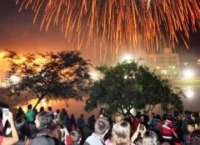 Laranjeiras - Mais de cinco mil pessoas brindam com o Governo Municipal a chegada de 2015 no Parque do Lago