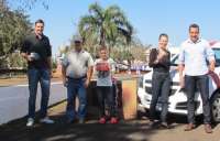 Laranjeiras - Ganhadores recebem prêmios da rifa da Paróquia Santana