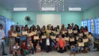 Pinhão - Secretaria de Assistência Social entrega certificados de capacitação