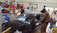 Paraná - Embriagado, motorista invade supermercado em Guarapuava