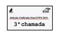 Laranjeiras - Publicada a lista de classificados na 3ª chamada do Processo Seletivo Sisu/UFFS