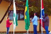 Reserva do Iguaçu - Prefeitura realiza solenidade de troca de Bandeiras