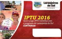 Laranjeiras - Carnês do IPTU já começaram a ser entregues