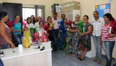 Reserva do Iguaçu - Funcionários da Secretaria de Saúde recebem cestas de Natal