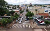 Laranjeiras - Prefeitura executa obras de sinalização do sistema binário no centro da cidade