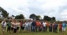 Cantagalo - O prefeito participou de reunião na Associação dos Moradores Jardim Santana no último sábado, dia 21