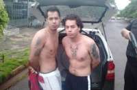Laranjeiras - Policia Civil de Londrina divulga Imagens exclusivas da prisão dos laranjeirenses foragidos da PEC - Cascavel