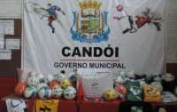 Candói - Município recebe Kit esportivo