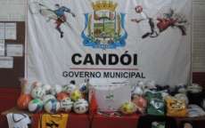 Candói - Município recebe Kit esportivo