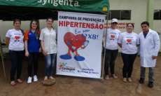 Cantagalo - Secretaria de Saúde realizou a campanha &quot;Eu sou 12 x 8&quot;