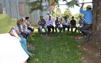 Pinhão - Secretários participam de reunião na comunidade do Alecrim