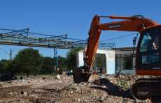 Cantagalo - Rodoviária é demolida para construção de novo terminal