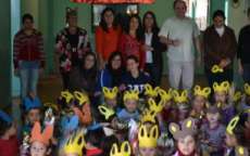 Pinhão - Prefeito acompanha entrega das cestas de Páscoa