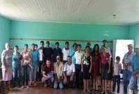 Pinhão - Prefeito Odir participa de reunião com moradores do Assentamento Silvério