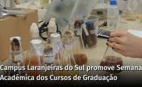 Laranjeiras - UFSS: Campus promove Semana Acadêmica dos Cursos de Graduação