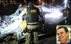 Policial Rodoviário perde o controle da direção e morre em capotamento