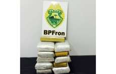 BPFron apreende menor com 10 Kg de maconha