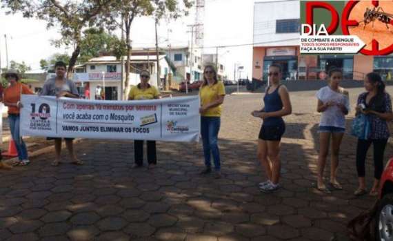 Cantagalo - Municipio na luta contra o Aedes Aegypti, realizou 