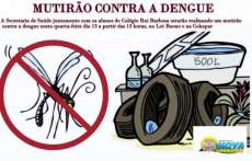 Nova Laranjeiras - Cidade terá mutirão contra dengue