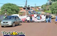 Catanduvas - Manifestação pacifica pelos direitos do povo aconteceu pelas ruas da cidade