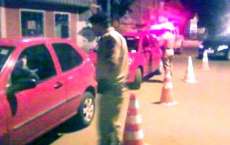 Candói - Policia Militar realiza blitz educativa