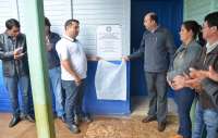 Pinhão - Prefeito faz entrega de obras no interior do município