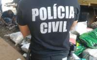Laranjeiras - Policia Civil incinerou 1,100kg de drogas na manhã desta quinta, dia 15