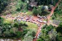 Quedas - MST promove a sexta invasão em terras da Araupel