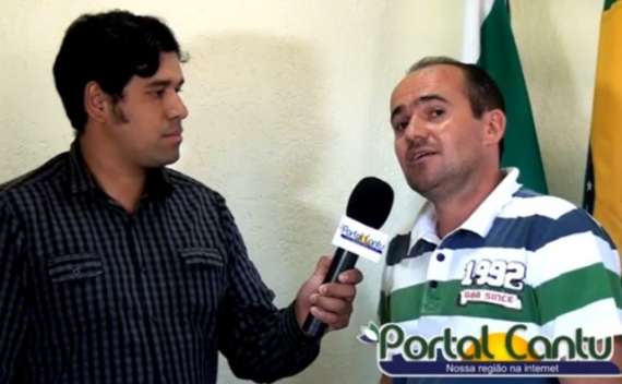 Marquinho - Portal Cantu conversa com o prefeito Luiz Cezar Batistel, o Zinho
