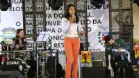 Reserva do Iguaçu - Cantores se preparam para a primeira noite do Festival da Música do município