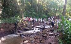Candói - Caminhada na Natureza teve participação de mais de 200 pessoas