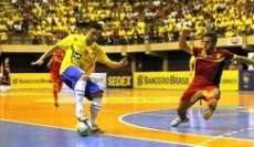 Pinhão - Dian Luka estreou na Seleção Brasileira de futsal com vitória