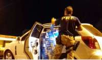 PRF recupera veículo roubado de prefeitura carregado com cigarros próximo a Ibema