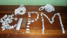 Laranjeiras - Policia Militar prende elemento com 72 buchas de maconha