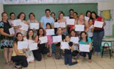 Reserva do Iguaçu - Professores recebem certificados do Pacto pela Alfabetização