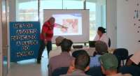 Reserva do Iguaçu - Homens participaram de palestra sobre prevenção ao câncer e saúde preventiva