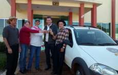 Goioxim - Associação do Assentamento Jaboticabal recebe veículo 0 km